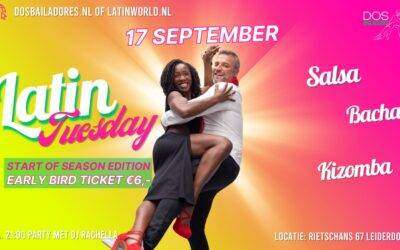 Latin Tuesday 17 sept “start of season” edition