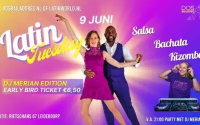 Latin Tuesday 9 juni